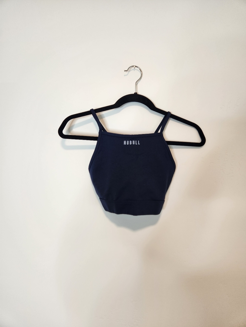 NOBULL High Neck Sports Bra Navy Blue Size Small - Picture 3 of 7